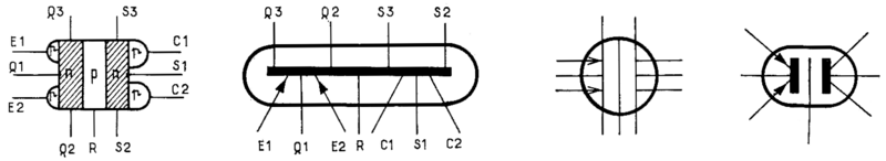 Symbols for a hypothetical many-junction component